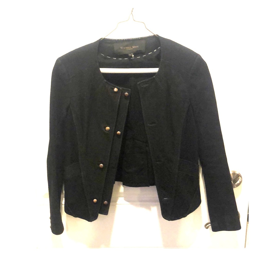 Rachel Roy Signature Leather Jacket size 2